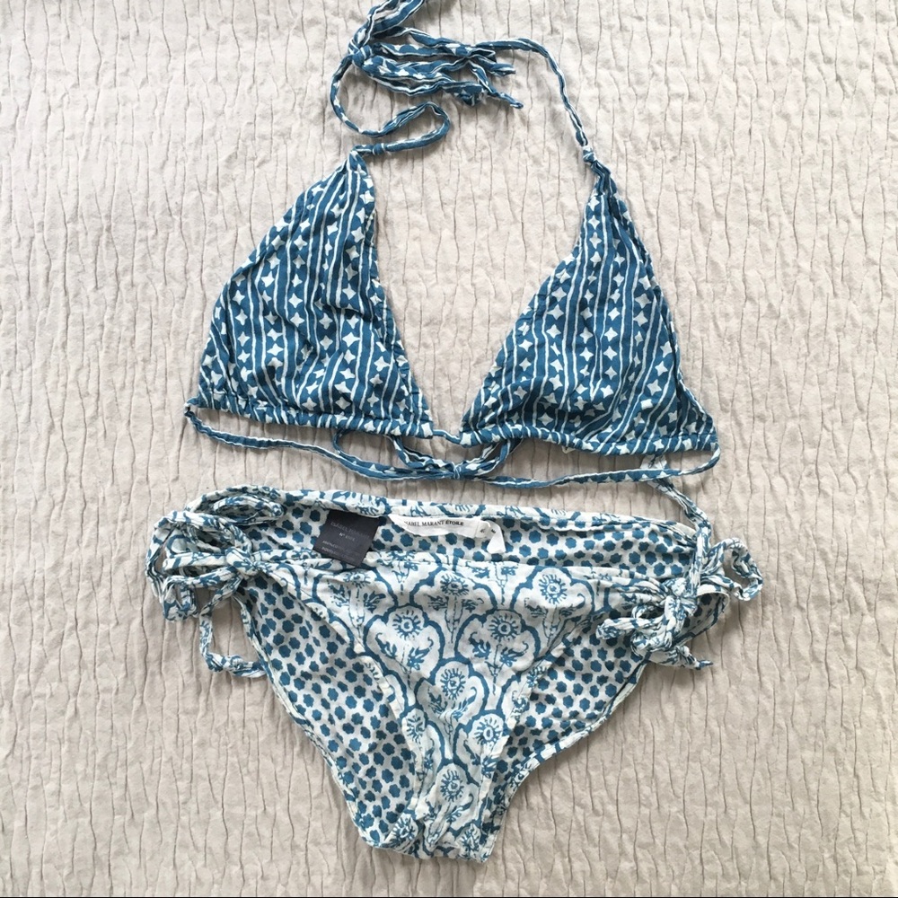 Isabel Marant Etoile cotton bikini